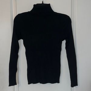 Shein black, long sleeve turtleneck, size large.